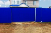 Откатные ворота DoorHan Синие